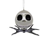 Hallmark Jack Skellington Premium Metal Ornament, The Nightmare Before Christmas Tree Decoration, Disney Hanging Ornament, Hanging Ornament, Gifts for Christmas