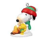 Hallmark Keepsake 1.02" Mini Christmas Ornament 2024, Peanuts Winter Fun With Snoopy, Gifts for Peanuts Fans