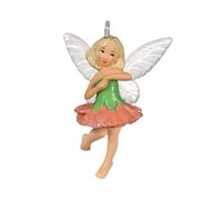 Hallmark Keepsake 1.12" Miniature Christmas Ornament 2024, Mini Cute Carnation Fairy, Gift for Her