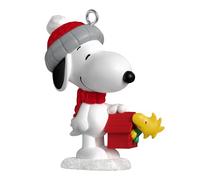 Hallmark Keepsake 1.25" Mini Christmas Ornament 2026, Peanuts Winter Fun with Snoopy, Gifts for Peanuts Fans