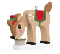 Hallmark Keepsake 1.33" Mini Christmas Ornament 2024, Season's Snackings, Food Gifts