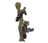 Hallmark Keepsake Christmas Ornament 2018 Year Dated, Marvel Avengers: Infinity War Groot and Rocket