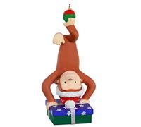 Hallmark Keepsake Christmas Ornament 2020, Curious George The Merriest Monkey (1699QXI6154)