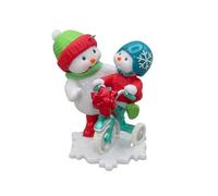 Hallmark Keepsake Christmas Ornament 2020, Making Memories Snowmen Trying Out the New Trike (1699QXR9144)
