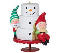 Hallmark Keepsake Christmas Ornament 2021, Gnome for Christmas Gnomes with Cake