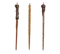Hallmark Keepsake Christmas Ornament 2022, Harry Potter Wizarding Wands, Metal Set of 3