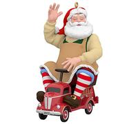 Hallmark Keepsake Christmas Ornament 2022 Year-Dated, Santa with Toys