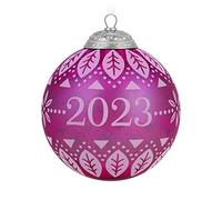 Hallmark Keepsake Christmas Ornament 2023, Christmas Commemorative 2023 Glass Ball Ornament, Gifts for Her