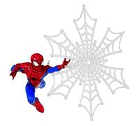 Hallmark Keepsake Christmas Ornament 2023, Marvel Spider-Man Spidey Spins a Snowflake, Super Hero Gifts