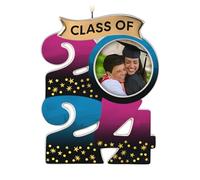 Hallmark Keepsake Christmas Ornament 2024, Congrats, Grad! Photo Frame, Porcelain, Gift for Graduate