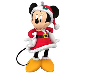 Hallmark Keepsake Christmas Ornament 2024, Disney Minnie Mouse Very Merry Minnie, Gifts for Disney Fan