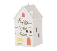 Hallmark Keepsake Christmas Ornament 2024, New Home, Porcelain, Gift for Couple