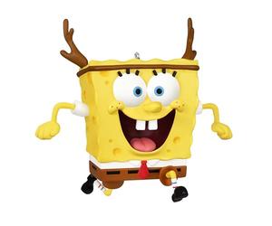 Hallmark Keepsake Christmas Ornament 2024, Nickelodeon SpongeBob SquarePants SpongeBob's Holiday Rush, Cartoon Gifts