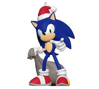 Hallmark Keepsake Christmas Ornament 2024, Sonic the Hedgehog Santa Sonic, Gifts for Gamers