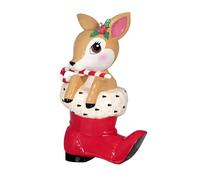 Hallmark Keepsake Christmas Ornament 2024, Vintage Reindeer, Porcelain, Gifts for Christmas Lovers