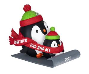 Hallmark Keepsake Christmas Ornament 2025, Dad & Me Penguins Sledding 2025, Gifts for Dads