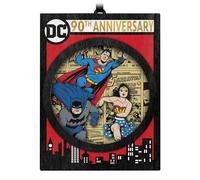 Hallmark Keepsake Christmas Ornament 2025, DC Comics 90th Anniversary DC Through The Ages, Papercraft, Gifts for DC Comics Fans