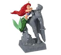 Hallmark Keepsake Christmas Ornament 2025, Disney The Little Mermaid Ariel and The Prince with Sound, Gifts for Disney Fans