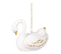 Hallmark Keepsake Christmas Ornament 2025, Grandbaby's First Christmas Swan 2025, Porcelain