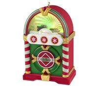 Hallmark Keepsake Christmas Ornament 2025, Jolly Jukebox Musical with Light, Nostalgia Gifts
