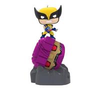 Hallmark Keepsake Christmas Ornament 2025, Marvel X-Men Wolverine Defeats Sentinel Funko POP! with Light, Gifts for Marvel Fans