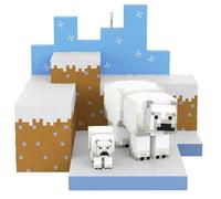 Hallmark Keepsake Christmas Ornament 2025, Minecraft Polar Bears in Snowy Tundra, Gifts for Gamers