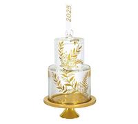 Hallmark Keepsake Christmas Ornament 2025, Our Sweet Beginning 2025, Glass, Wedding Gifts