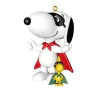 Hallmark Keepsake Christmas Ornament 2025, Peanuts Spotlight on Snoopy Masked Marvel, Gifts for Peanuts Fans