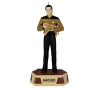 Hallmark Keepsake Christmas Ornament, Star Trek: The Next Generation Data's Ode to Spot with Sound, Gifts for Trekkies
