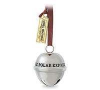 Hallmark Keepsake Christmas Ornament, Year Dated 2021, The Polar Express Santa's Sleigh Bell, Metal