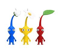 Hallmark Keepsake Christmas Ornaments 2024, Nintendo Pikmin Red, Yellow, and Blue Pikmin, Set of 3, Gifts for Gamers
