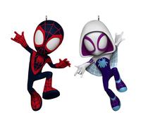 Hallmark Keepsake Christmas Ornaments 2025, Marvel Spidey and His Amazing Friends Spin and Ghost-Spider, Set of 2, Gifts for Marvel Fans