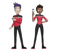 Hallmark Keepsake Christmas Ornaments 2025, Star Trek: Lower Decks Ensigns Beckett Mariner and Bradward Boimler, Set of 2, Gifts for Trekkies