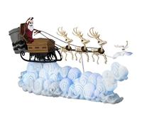 Hallmark Keepsake Christmas Tabletop Decoration 2026, Disney Tim Burton's The Nightmare Before Christmas Santa Jack's Sleigh Ride with Light and Sound, Gifts for Disney Fans