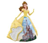 Hallmark Keepsake Disney Ornament - Beauty & the Beast Belle & Castle Design, Yellow