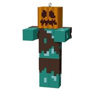 Hallmark Keepsake Halloween Ornament 2024, Minecraft Drowned with Carved Pumpkin, Gifts for Gamers