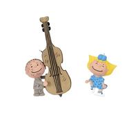 Hallmark Keepsake Mini Christmas Ornaments 2024, The Peanuts Gang Sally and Pigpen, Set of 2, Gifts for Peanuts Fans