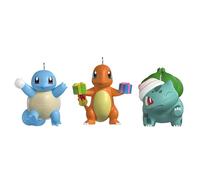 Hallmark Keepsake Mini Christmas Ornaments 2025, Pokémon Squirtle, Charmander, Bulbasaur, Set of 3, Gifts for Gamers