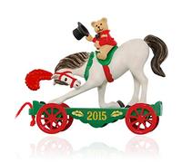 Hallmark Keepsake Ornament: A Pony for Christmas with Teddy Bear: 18th in the A Pony for Christmas series by Hallmark Cards