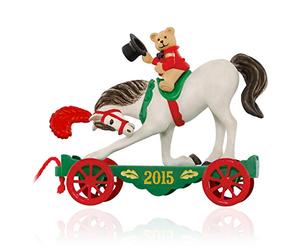 Hallmark Keepsake Ornament: A Pony for Christmas with Teddy Bear: 18th in the A Pony for Christmas series by Hallmark Cards