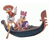 Hallmark Keepsake Ornament Donald and Daisy in Venice Romantic Vacations 1st in Series QXD4103 (1998)