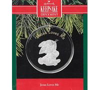 Hallmark Keepsake Ornament Jesus Loves Me 1990