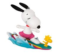 Hallmark Keepsake PEANUTS Ornament - SNOOPY & WOODSTOCK Surfing Design