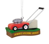 Hallmark Kicking Grass Lawn Mower Christmas Ornament (0001HGO3054)