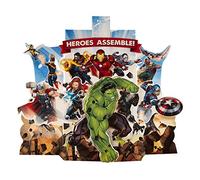 Hallmark Kids' Birthday Card - Pop-out, Moveable, Marvel Avengers Design