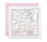 Hallmark Large Birthday Card for Wife - Die Cut Holographic Design