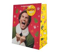 Hallmark Large Gift Bag, Buddy The Elf Design, for Presents, Christmas