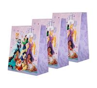 Hallmark Large Gift Bag, Pack of 3, Disney Princesses, Birthday, Christmas, Kids, Purple