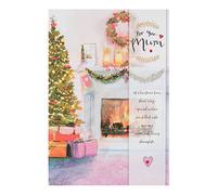 Hallmark Large Mum "Loving Thoughts" Christmas Card