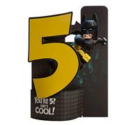 Hallmark Lego Batman Pop Up 5th Birthday Card 'That's Cool' - Medium
